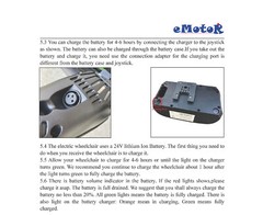 Replacement Battery for Emotor KR8803 Electric Adult Fold-able Wheelchair