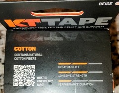 New KT Tape Cotton Strips 2″ x 10″ Breathable 20 Count Unopened