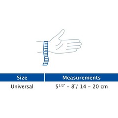 Actimove Everyday Supports Wrist Stabilizer Carpal Pre-Shaped Metal Stay Univ…
