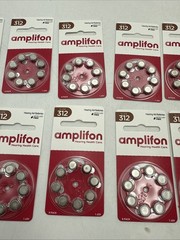 16 New Hearing Aid Batteries 8 Pack Size 312 Expired Nov. 2022 BRAND NEW 1.45V