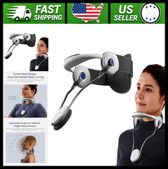 Adjustable Neck Brace with Rotatable Head Support for Neck Support