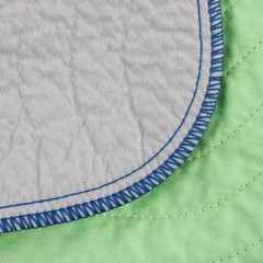 Improvia 34″x 52 “ Single Blue & Green Absorbency Pad – Oeko Tex