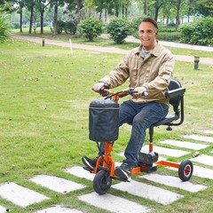 Uimoso Portable 3-Wheel Mobility Scooter for Seniors, 12-Mile Range, 330 lbs