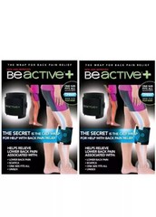 (2 Packs) BeActive+ -Instant Relief Acupressure Calf Brace-Sciatica & Back Pain