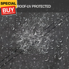 600D Waterproof Scooter Cover Black Power Assisted Mobility Scooter Cover (48 in