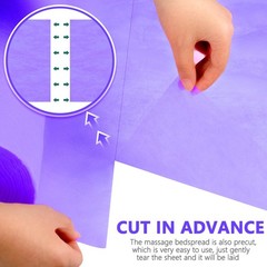Tudomro 2 Rolls Disposable Non Woven Bed Sheets Massage Table Paper Covers Water