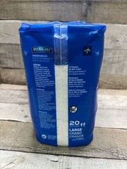 FitRight Ultra Underwear Unisex 40-56 in.(102-142cm) Large 20 Count Unopened