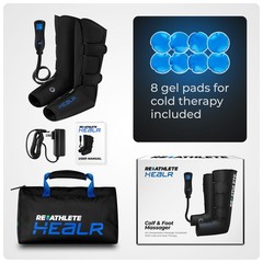 REATHLETE HEALR Leg, Calf, and Foot Massager for Circulation Improvement (Used)