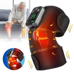 3in1 Electric Knee Massager with Heat Vibration Joint Brace Shoulder Pain Relief