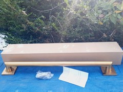 ICO Bath Crater 24″ Grab Bar BRUSHED GOLD Model V94358