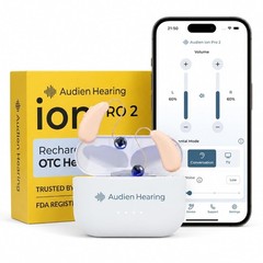 Next-Gen Audien ION Pro 2 Hearing Aids | Custom Profiles & UV Self-Cleaning Tech