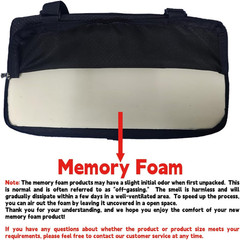 Knee Scooter Pad Cover with 2“ Removable Highly Resilient Comfort Memory Foam C