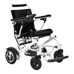 Foldable Electric Wheelchair Mobility Power Wheelchair Aluminum Alloy 300lbs
