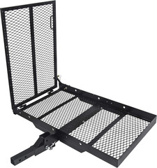 500lbs Wheelchair Hitch Carrier Mobility Electric Scooter Loading Ramp 2″ Hitch
