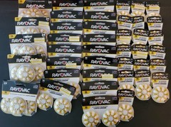 544 Rayovac Size 10 Hearing Aid Batteries Zinc Air New see description