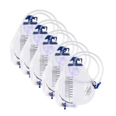 Urinary Drainage Bag with Anti-Reflux Chamber for Home and Hospitals Health Aids