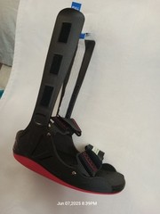 XCeltrax AIR TALL – DJO – DONJOY – Walking Air Boot FooT SIZE- LARGE – Black