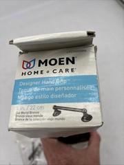 Moen 9-in Old World Bronze Wall Mount Hand Grab Bar Supports Up To 250lbs. New
