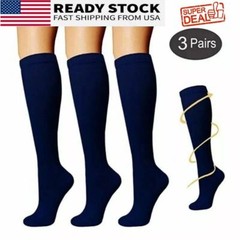 3 Pairs of Compression Stockings for Men Women 30-40mm S-XL Compression X Socks