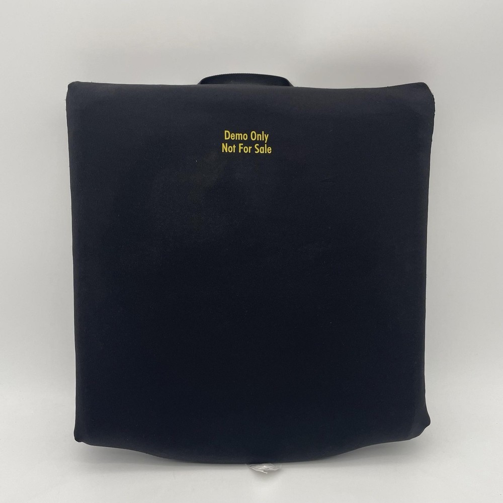 Supracor SlimLINE Wheelchair Cushion 18×19.5×3.5 Black USA Honeycomb Demo
