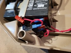 Bruno Stairlift SRE 3000 Carriage Assembly End Panel With Fuses And Switch