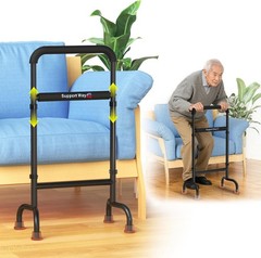 Lightweight Mobility Aid for Seniors – Non-Slip Chair Riser Supports 450lbs