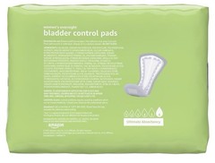 Amazon Basics Women Incontinence Bladder Control Pads 60 Count Extra Protection