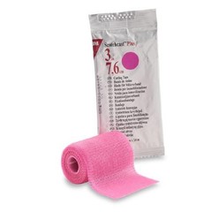 3M Scotchcast Plus Cast Tape Fiberglass/Resin 3 In x 12 Feet Bright Pink, 82003X