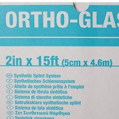 Ortho-Glass Splint Roll, White, 2 Inch x 5 Yard (Sold as CS/2)