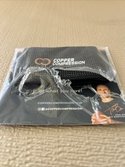 Genuine and Brand New Copper Compression Arch Support – Non-Slip 1 Pair – Black