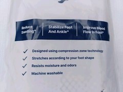 Compression Socks Tube Sock No Toes Unisex Size Large