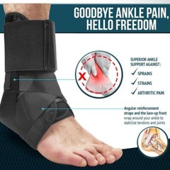 Plantar Fasciitis Night Splint Adjustable Foot Drop Ankle Brace Support Toe Pain