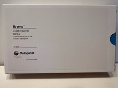 Coloplast Corp Brava Elastic Ostomy Barrier Strips 120700 Opened Box of 20