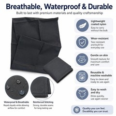 Transfer Board Tubular Slide Sheet for Vehicles, 1 Count (Pack of 1), Black