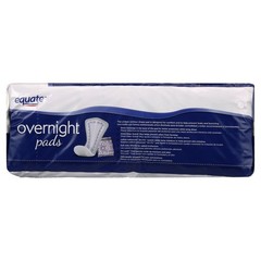 Equate Options Women’s Incontinence Pads, Unscented, Overnight (120 Count)