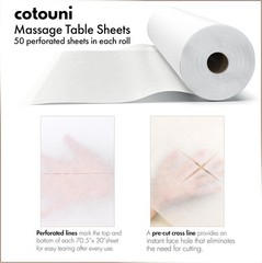 70.5″ x 30″ Sheets – 1 Roll – 50 Perforated – face Hole – Non-Woven 1