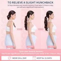 Shoulder Lumbar Lower Back Posture Support Brace Corrector Adjustable Unisex