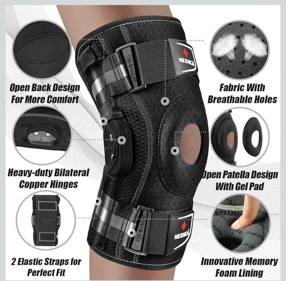 NEENCA Knee Brace XL Xtra Support and Compression for Knee Pain