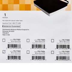 McKesson Foam Seat Cushion 18 x 16 x 3″ For Wheelchair Seats 170-71002