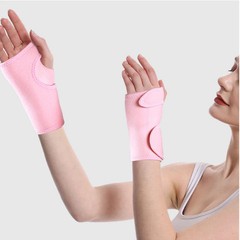 2x Carpal Tunnel Wrist Brace & Splint and Palm Cushion Adjustable and Fits Both