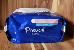 Prevail Bladder Control Pad, 9.25″ Regular, Moderate Absorbency BC-012, 20 Pads