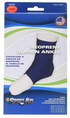 Sport Aid Neoprene Slip-on Ankle LARGE