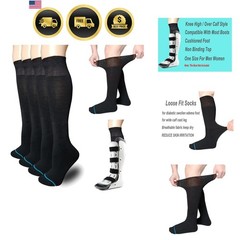 Walking Boot Socks Replacement Sock Liner for Orthopedic Walker Brace,Tube So…