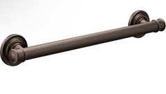 Moen YG6424ORB, 24 Inch Bathroom Safety Grab Bar Stainless Traditional Bronze