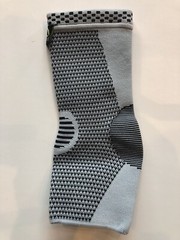 ARYSE Ankle Sleeve AY-62-102 Ankle Support Medium Compression Grey Black Unisex