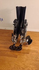 Drive Viper Plus GT 18”Reclining Lightweight Wheelchair with elevating leg rests