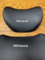 Nioteyk Memory Foam Neck & Lumbar Support Cushion 2 Piece Set Car Pillow