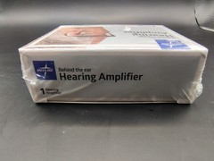MEDLINE Hearing Amplifier Fits Behind the Ear Flexible Ear Hook New Sealed (One)