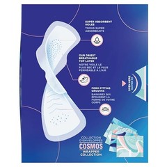 Always Infinity Feminine Pads for Women, Flexfoam with Wings, Size 4