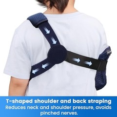 Kids Arm Sling Shoulder Immobilizer with XX-Small Kids Mesh Version-Right Hand